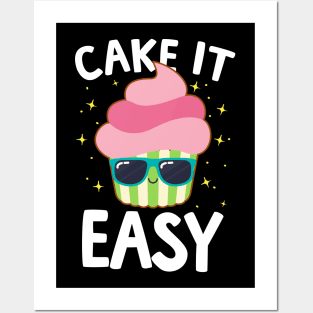 Cake It Easy - Cake Pun Posters and Art